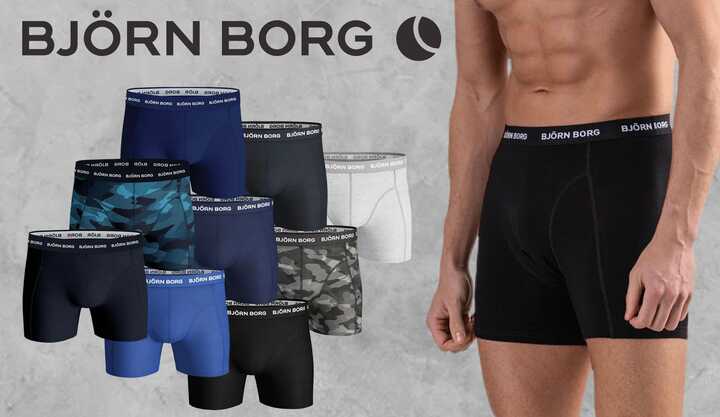 Björn Borg: 9 par boksershorts