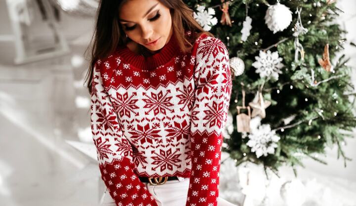Julesweater - fri fragt