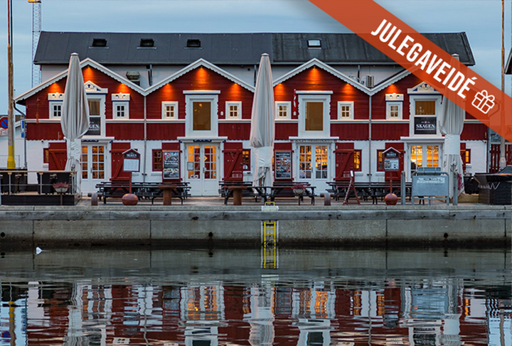 NYHED: Skagen Harbour Hotel inkl. 2 nætter, 3-retters middag og vinmenu