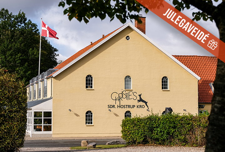 Gourmetophold på Christie's Sdr. Hostrup Kro inkl. 5-retters middag