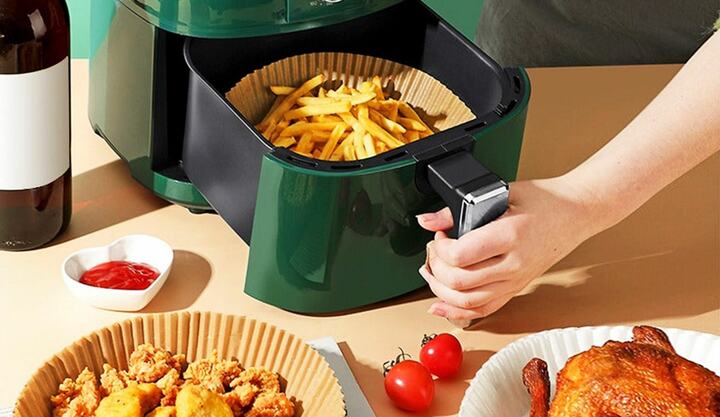 Airfryer bagepapir: 25, 50 el. 100 stk.