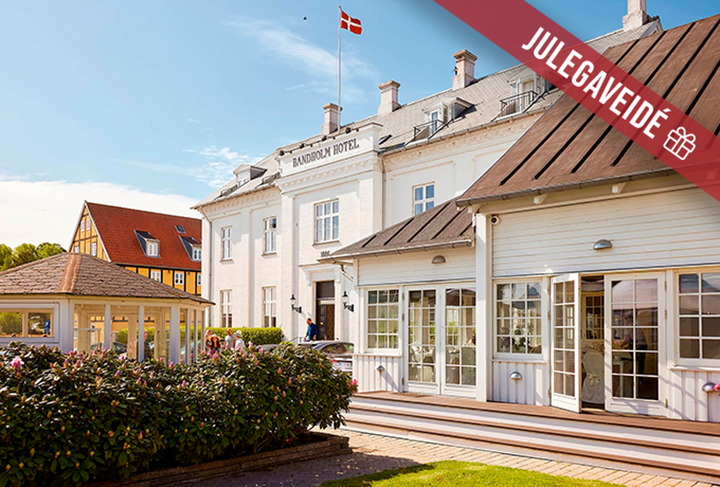 Eksklusivt deluxe-ophold på Bandholm Badehotel inkl. 7-retters middag