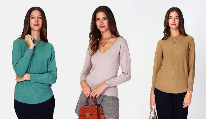 SIDSTE CHANCE: Trøjer i eksklusiv cashmere - fri fragt