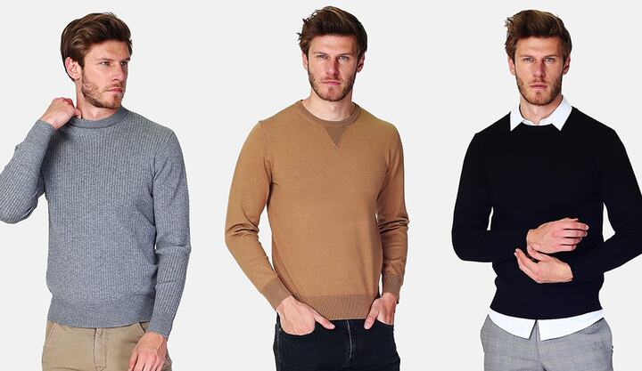 SIDSTE CHANCE: Cashmere-trøjer til mænd