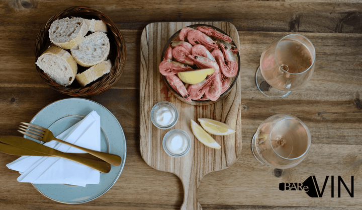 AARHUS: Pil-selv-rejer ad libitum for 2 pers. + 1 flaske vin