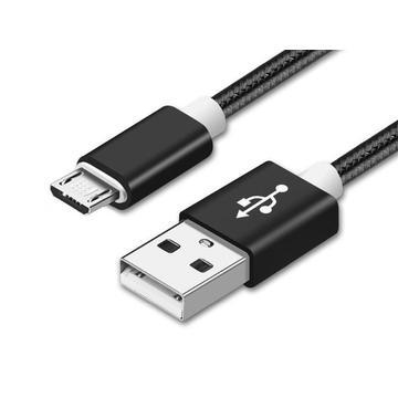 Reekin Flätad nylon USB / MicroUSB-kabel