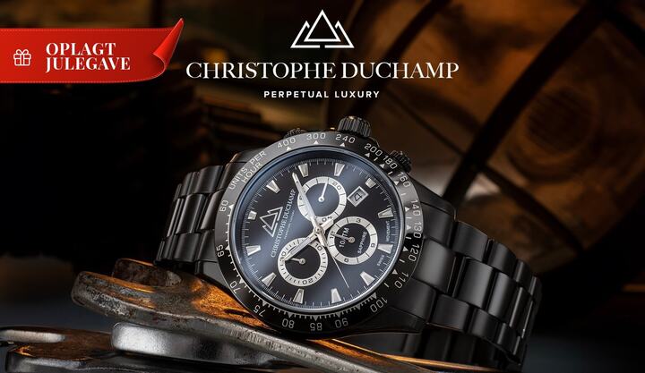 Den perfekte julegave: Ur fra Christophe Duchamp