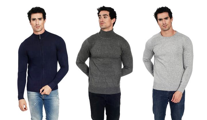 SC: Cashmere-trøjer til mænd