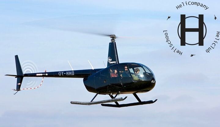 Oplagt julegave: Helikoptertur over Danmark
