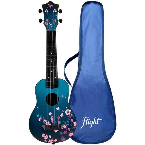 Flight Travel Ukulele Sakura Sopran + gig bag TUS32 ABS