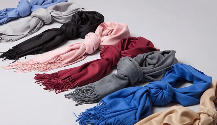 SIDSTE CHANCE: Tørklæder i cashmere - 8 farver!