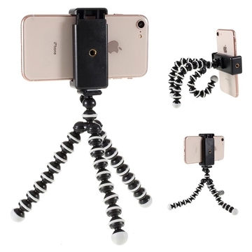 Universellt Flexibelt Smartphone Tripod Stativ