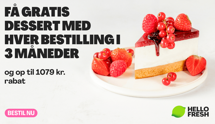 Måltidskasser fra HelloFresh