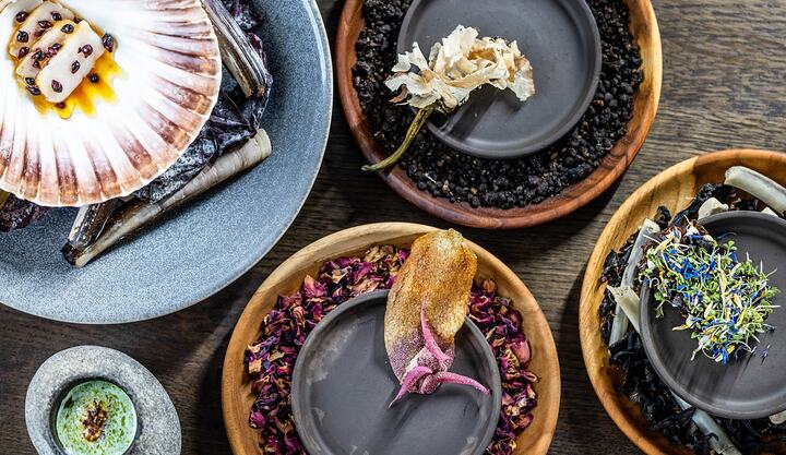 Gourmetophold på Fru Larsen Hotel