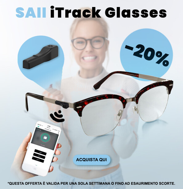 SAII ITRACK GLASSES MINI SMART BLUETOOTH TRACKER
