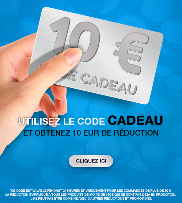 Utilisez le code CADEAU