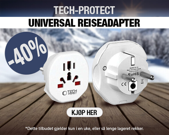 Tech-Protect Universal reiseadapter